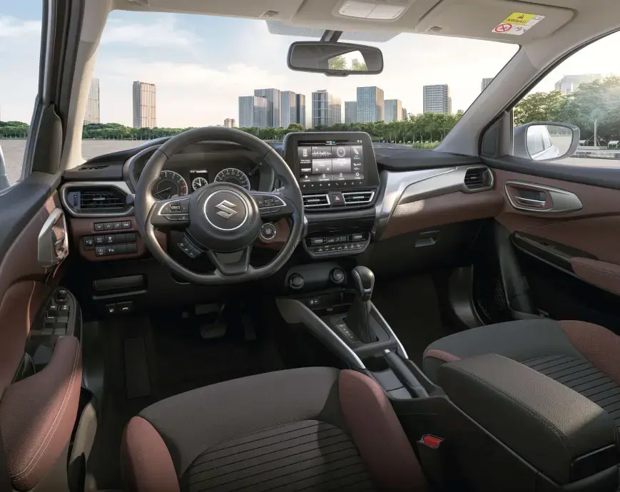 Interior Suzuki Fronx Hybrid